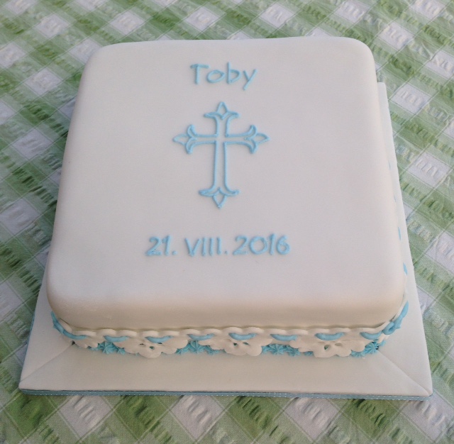 toby christening cake